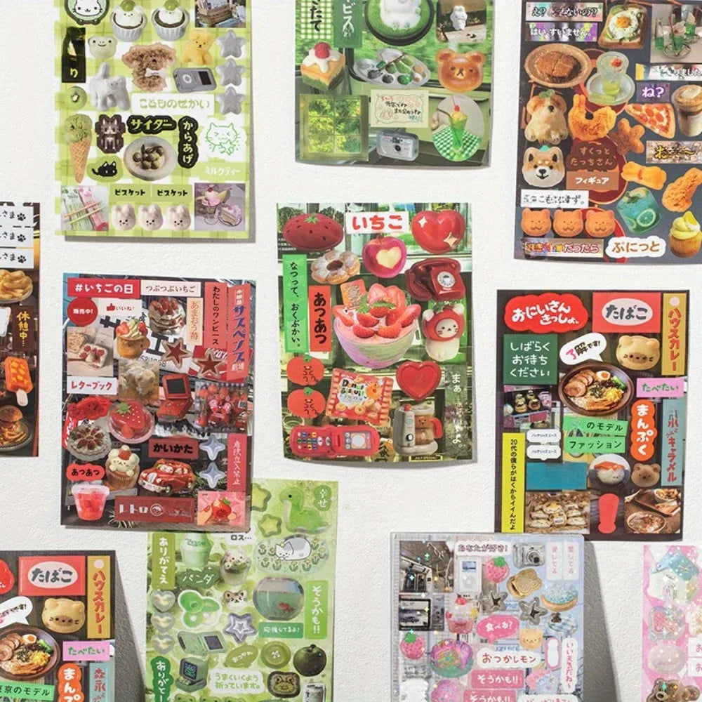 Comic Sticker Book