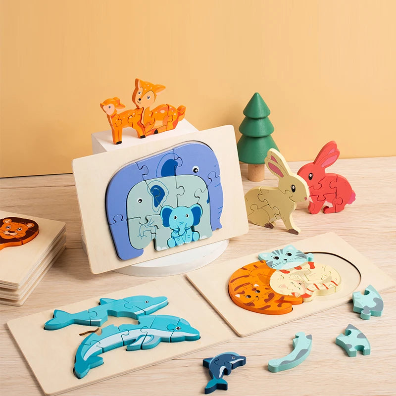 Wooden Animal Puzzle