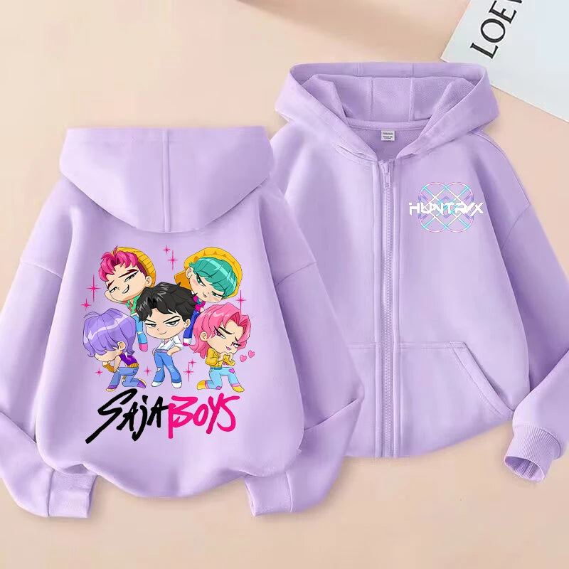 Kids Cartoon Hoodie