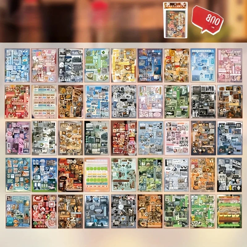 Comic Sticker Book