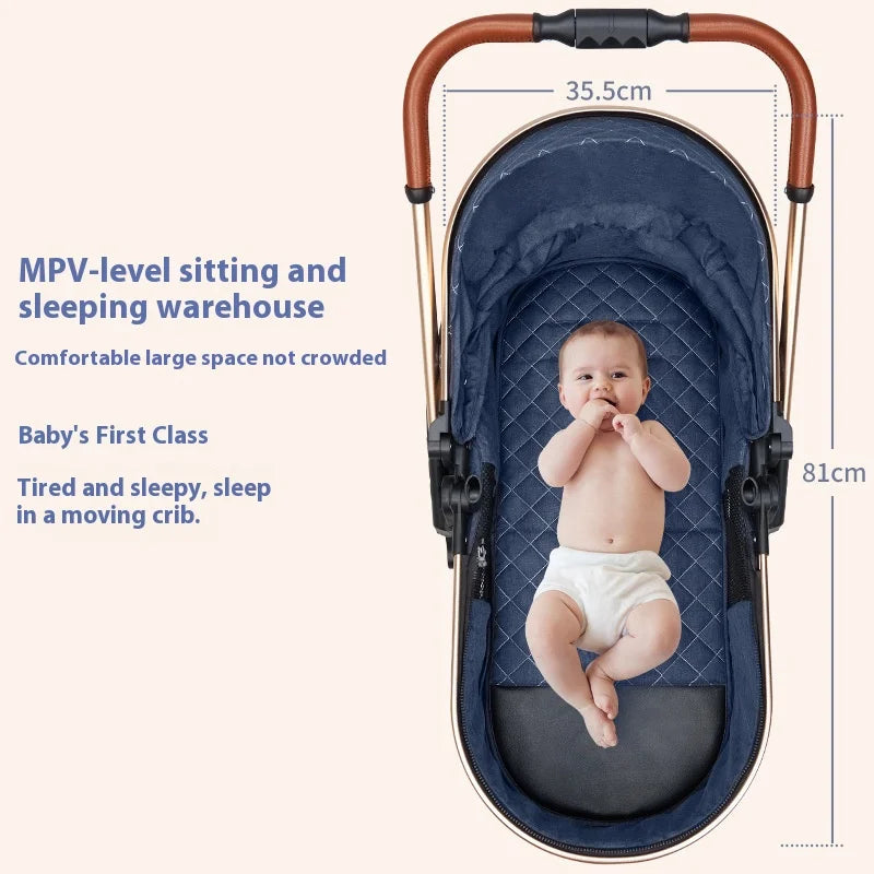 3-in-1 Baby Stroller