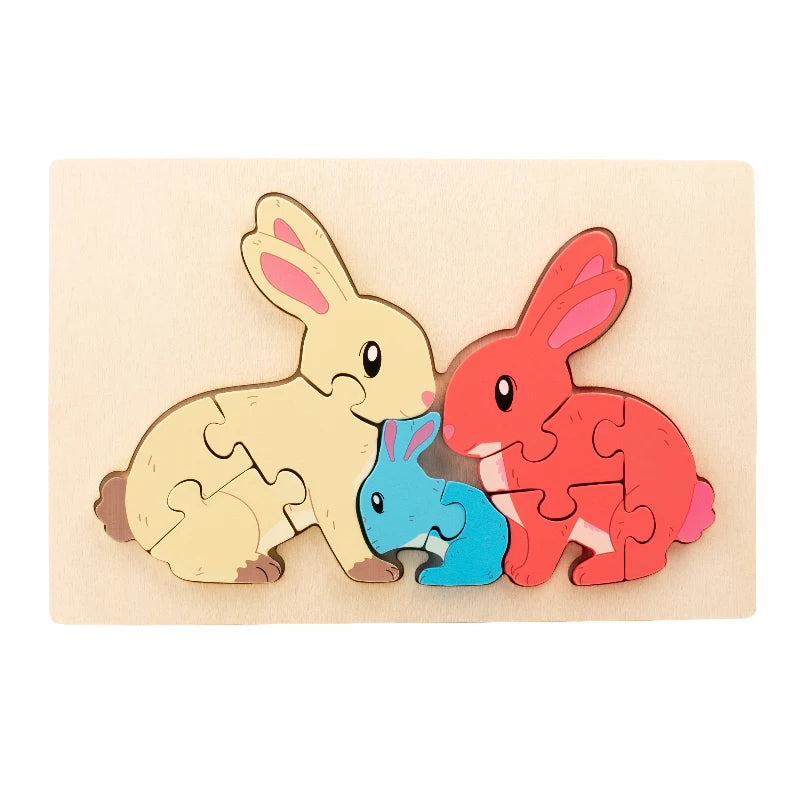 Wooden Animal Puzzle