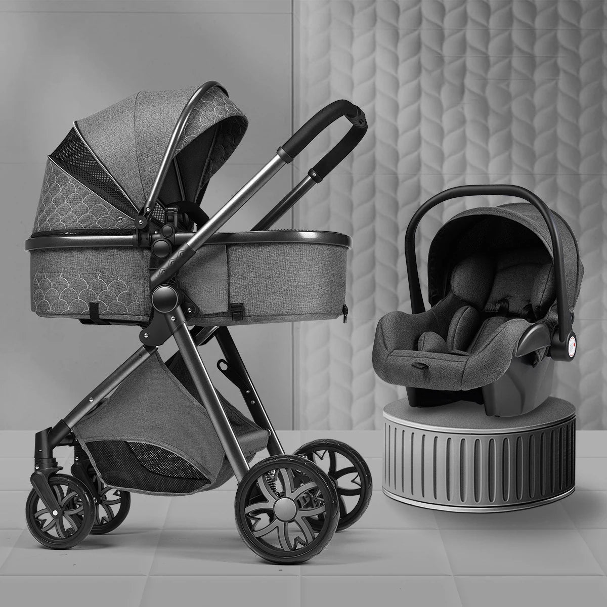3-in-1 Baby Stroller