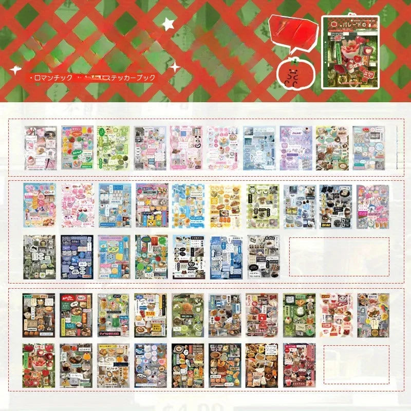 Comic Sticker Book