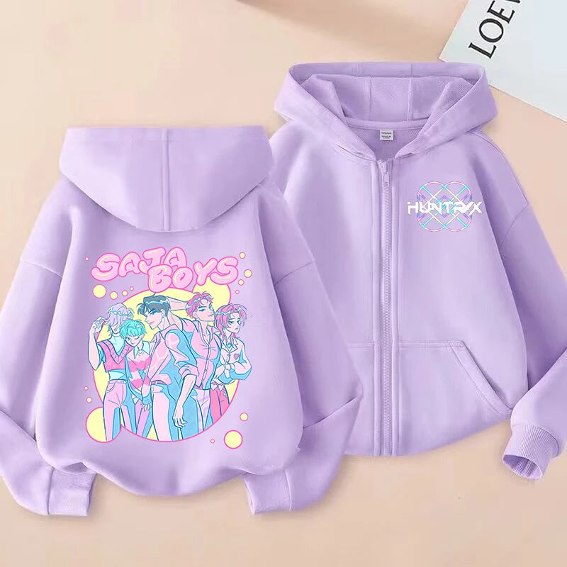 Kids Cartoon Hoodie